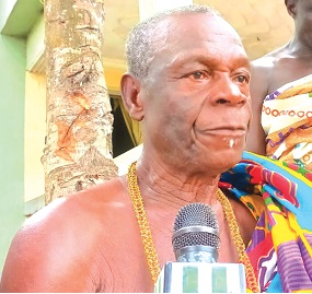 Nana Obuabeng Tawiah XVI, Asenhene of the Gomoa Assin Traditional Area and Chief of Gomoa Assin Mampong